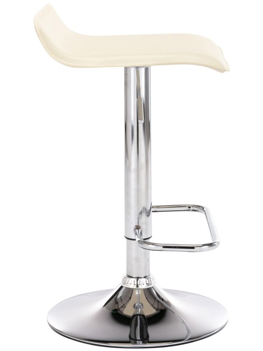 Conjunto de 2 bancos altos Dyn, creme