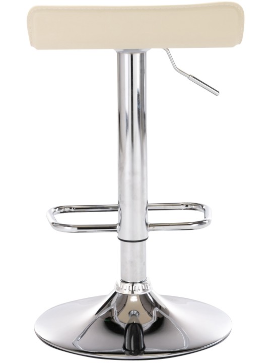 Conjunto de 2 bancos altos Dyn, creme