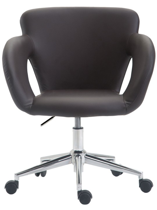 Cadeira de escritório Edison, castanho