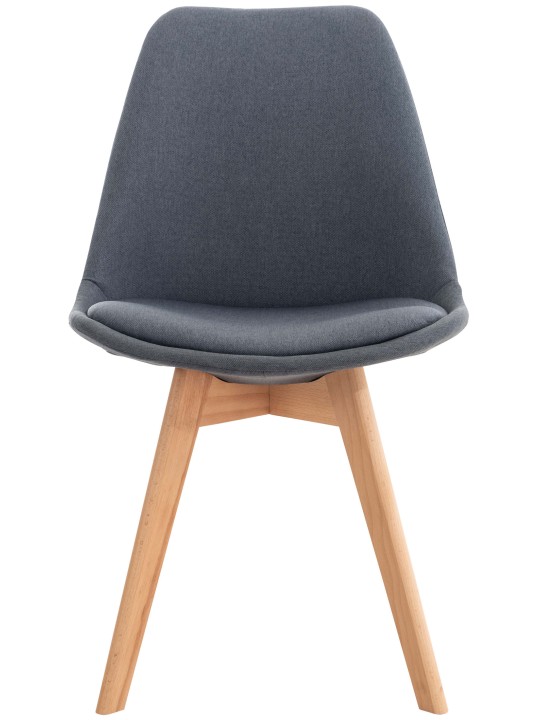 Cadeira Linares tecido, cinza escuro Cadeira Linares tecido, cinza escuro