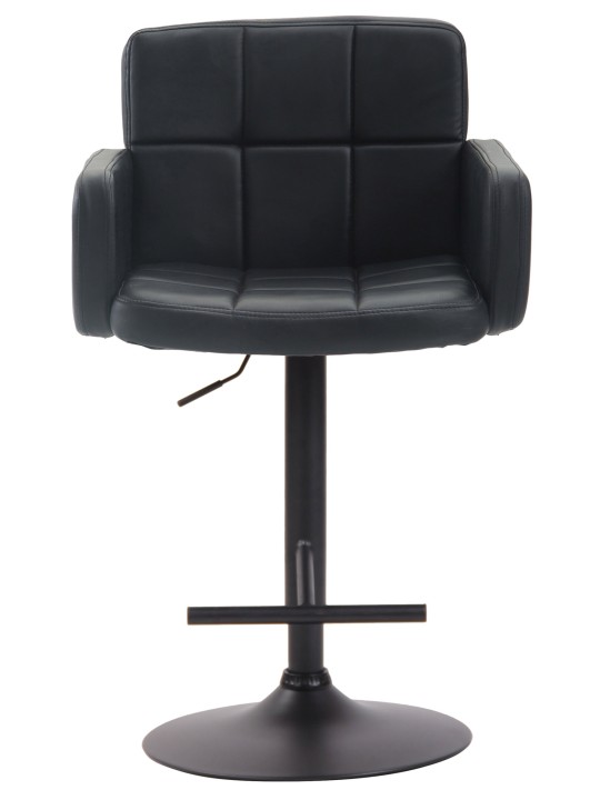 Banqueta alta Los Angeles, preto