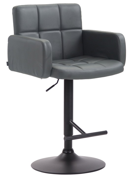 Banqueta alta Los Angeles, cinza