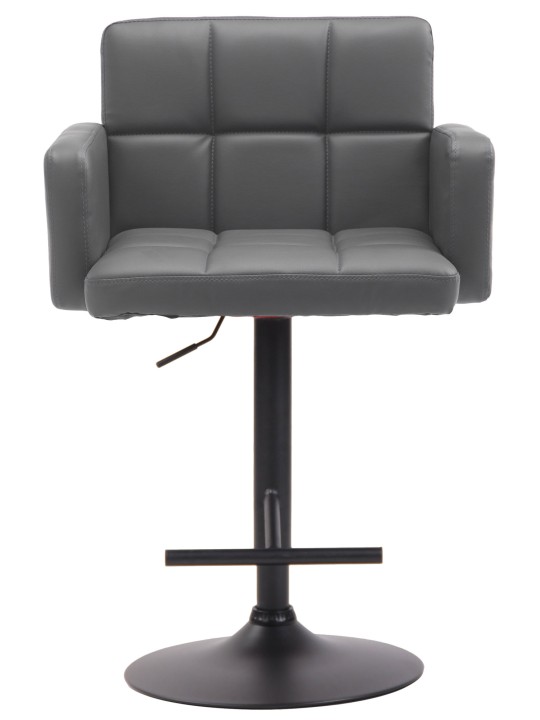 Banqueta alta Los Angeles, cinza