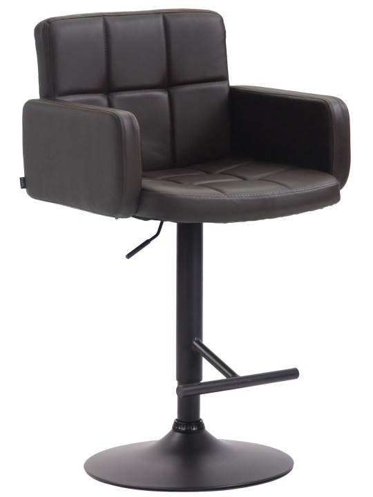 Banqueta alta Los Angeles, castanho