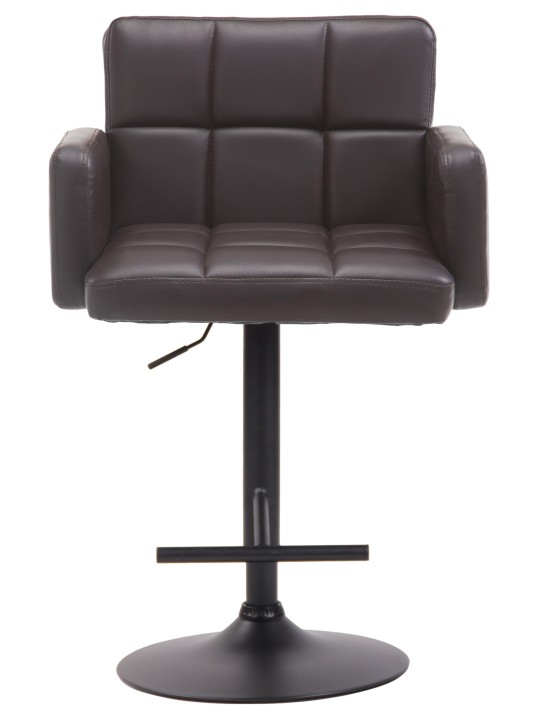 Banqueta alta Los Angeles, castanho