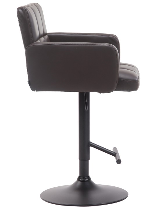 Banqueta alta Los Angeles, castanho