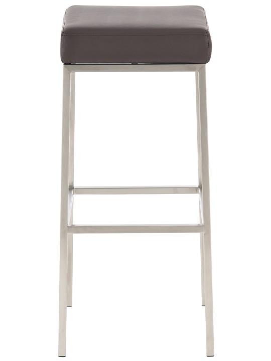 Banqueta alta Montreal E85, castanho