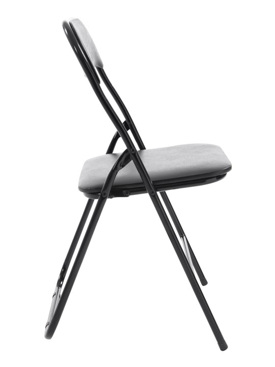 Cadeira dobrável Félix, preto/preto