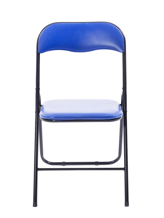 Cadeira dobrável Félix, azul/preto