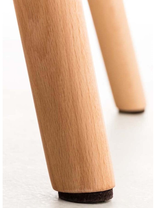 Conjunto de 4 cadeiras para sala de jantar Elda em pele sintética, branco Conjunto de 4 cadeiras para sala de jantar Elda em pele sintética, branco