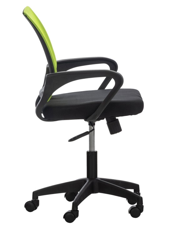 Cadeira de escritório castanha, verde