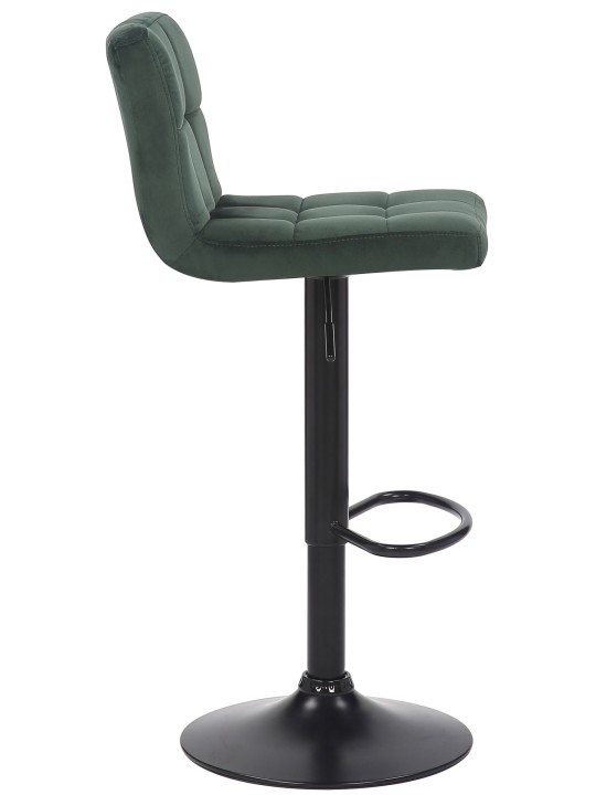 Conjunto de 2 bancos altos Feni veludo, verde Conjunto de 2 bancos altos Feni veludo, verde