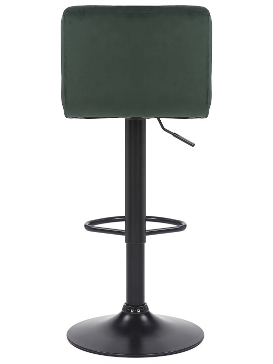 Conjunto de 2 bancos altos Feni veludo, verde Conjunto de 2 bancos altos Feni veludo, verde