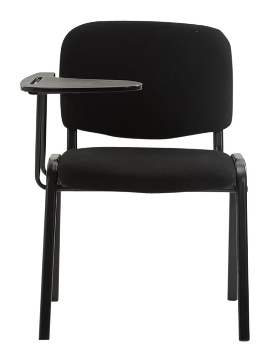 Conjunto de 4 cadeiras Ken com mesa dobrável em tecido, preto Conjunto de 4 cadeiras Ken com mesa dobrável em tecido, preto