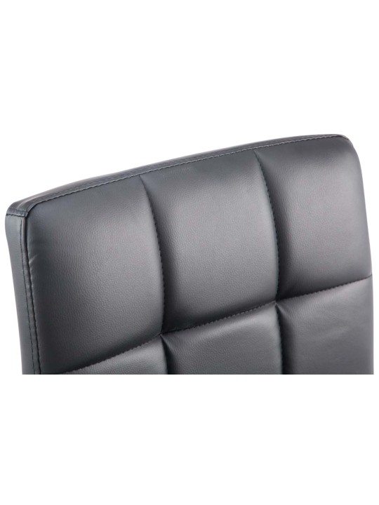 Conjunto de 4 bancos altos Palma V2, preto