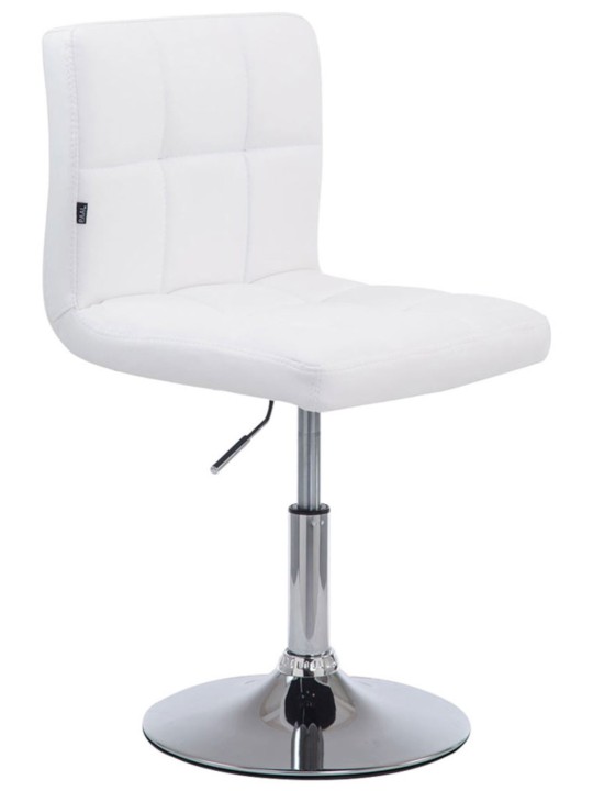 Conjunto de 4 bancos altos Palma V2, branco Conjunto de 4 bancos altos Palma V2, branco