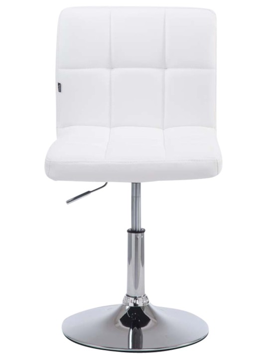 Conjunto de 4 bancos altos Palma V2, branco Conjunto de 4 bancos altos Palma V2, branco