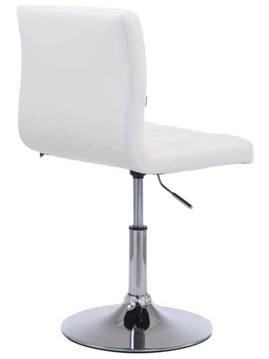 Conjunto de 4 bancos altos Palma V2, branco Conjunto de 4 bancos altos Palma V2, branco