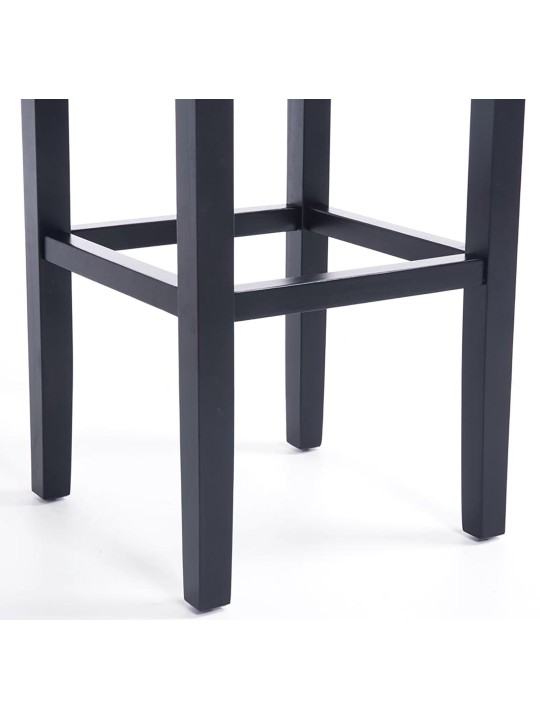 Cadeira da sala de jantar tecido Ina, cinza claro