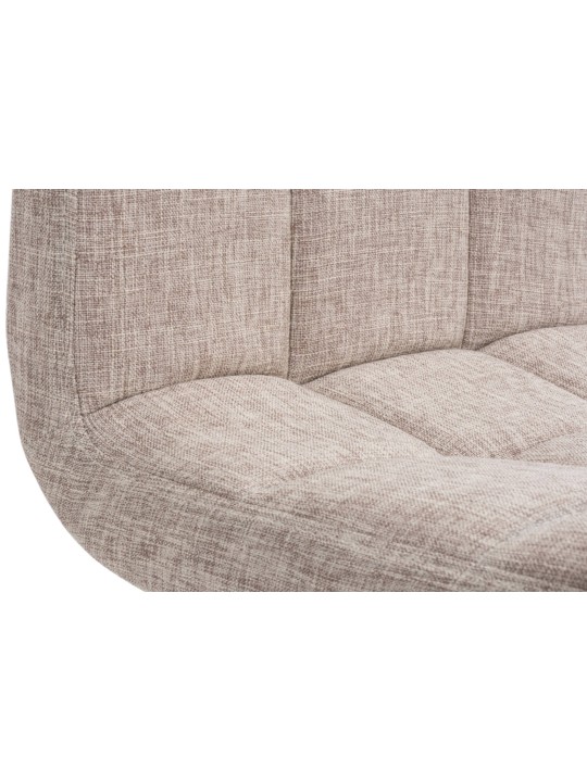 Conjunto de 2 bancos altos Peru TECIDO C, creme