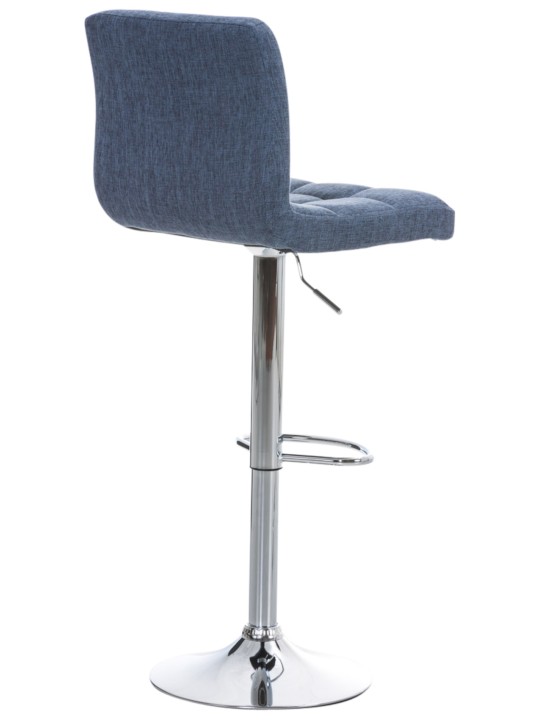 Conjunto de 2 bancos altos Peru TECIDO C, azul