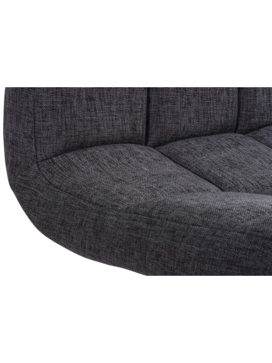 Conjunto de 2 bancos altos Peru TECIDO C, cinza claro