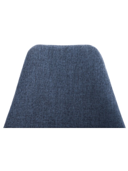 Cadeira Pegleg tecido Quadrado, azul Cadeira Pegleg tecido Quadrado, azul