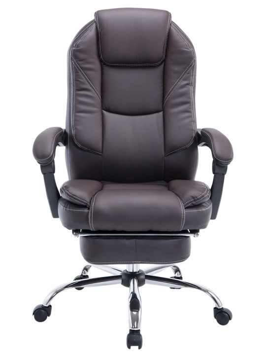 Cadeira de escritório castelo, castanho