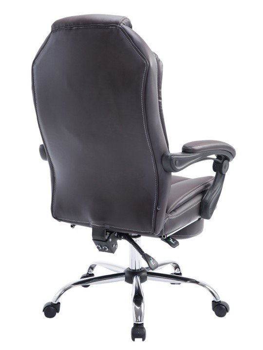 Cadeira de escritório castelo, castanho