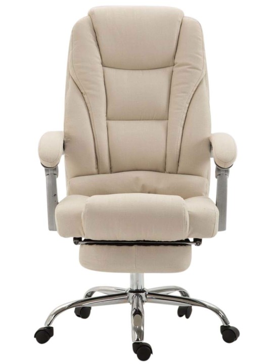Cadeira de escritório tecido Pacific, creme