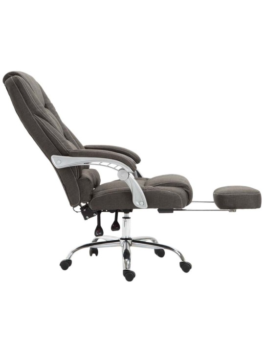 Cadeira de escritório tecido Pacific, cinza escuro