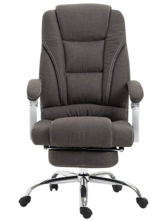 Cadeira de escritório tecido Pacific, cinza escuro