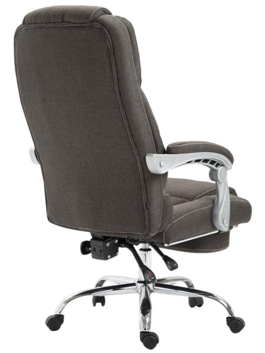 Cadeira de escritório tecido Pacific, cinza escuro