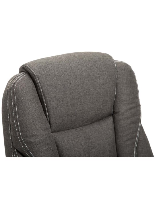 Cadeira de escritório tecido Pacific, cinza escuro