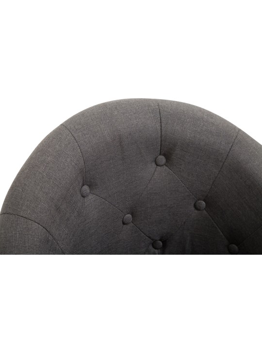 Banqueta alta London V2 tecido, cinza escuro