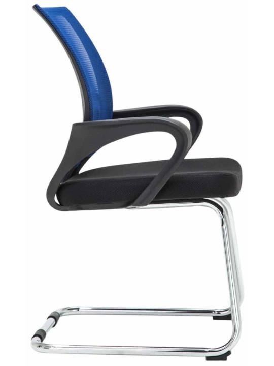 Conjunto de 2 cadeiras para visitantes Eureka, azul