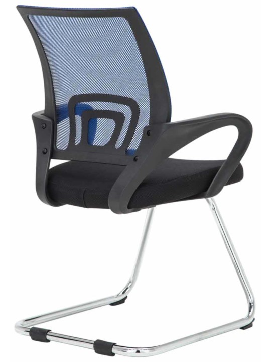 Conjunto de 2 cadeiras para visitantes Eureka, azul