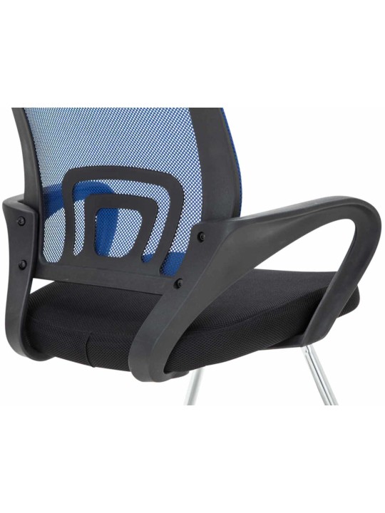 Conjunto de 2 cadeiras para visitantes Eureka, azul