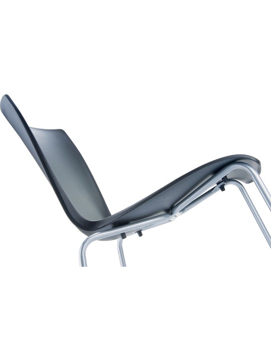 Conjunto de 2 cadeiras MIO, preto