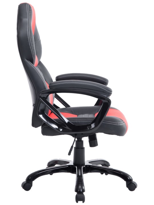 Cadeira de escritório Pedro, preto/vermelho