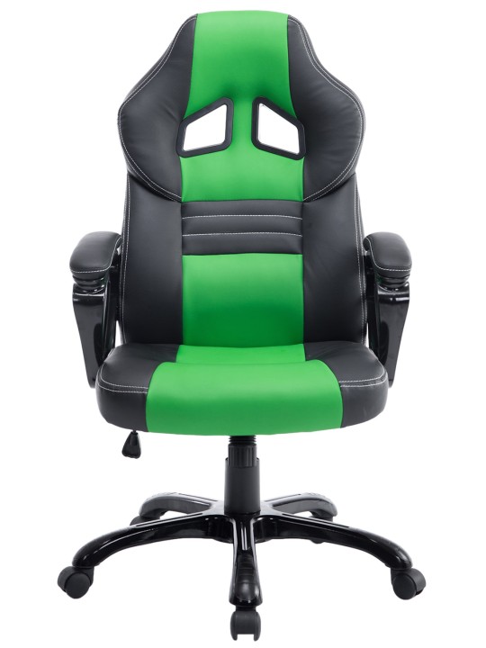 Cadeira de escritório Pedro, preto/verde Cadeira de escritório Pedro, preto/verde