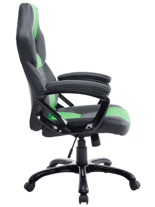 Cadeira de escritório Pedro, preto/verde Cadeira de escritório Pedro, preto/verde