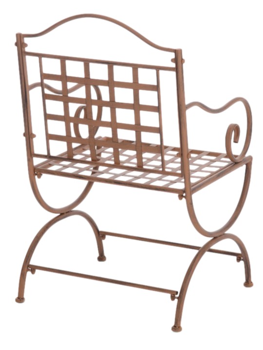 Conjunto de 4 cadeiras Lotta, castanho antigo