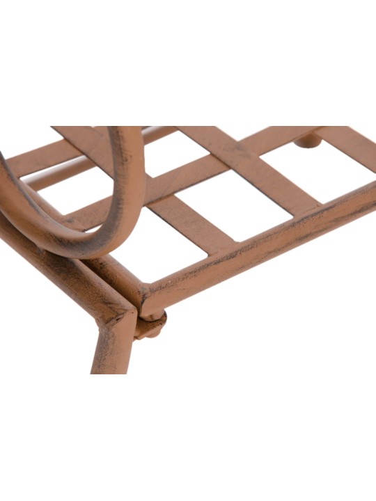 Conjunto de 4 cadeiras Lotta, castanho antigo