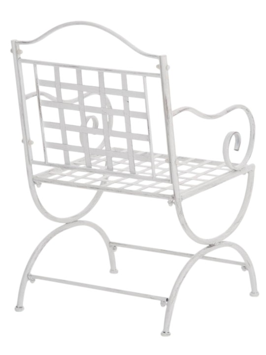 Conjunto de 4 cadeiras Lotta, branco antigo