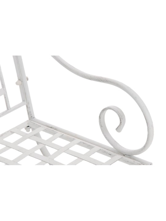 Conjunto de 4 cadeiras Lotta, branco antigo