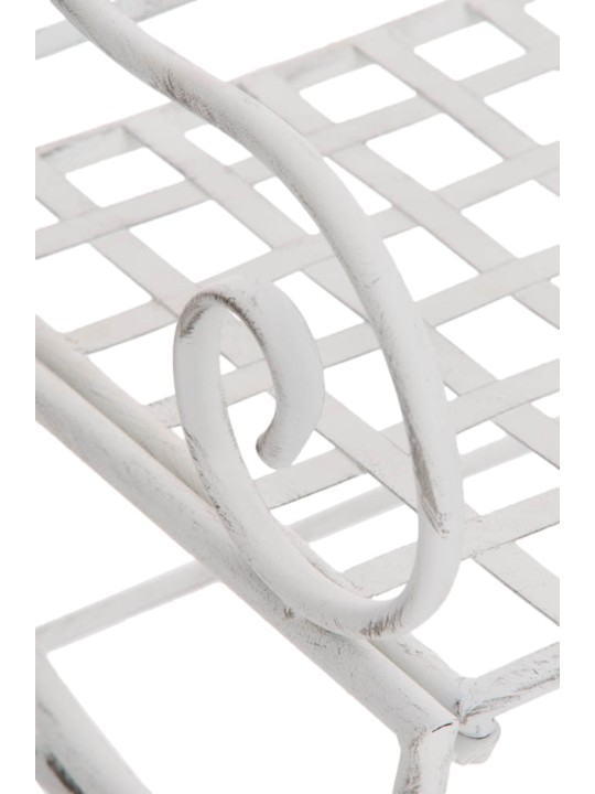 Conjunto de 4 cadeiras Lotta, branco antigo