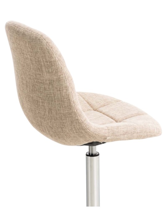 Conjunto de 2 cadeiras em tecido Emil, creme