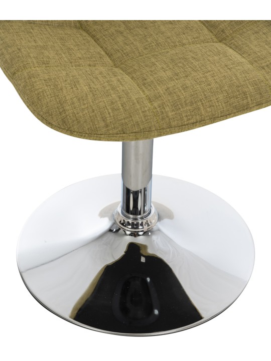 Conjunto de 2 cadeiras em tecido Emil, verde