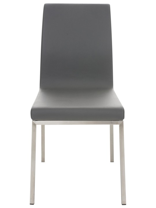 Conjunto de 2 cadeiras de jantar Colmar, cinza Conjunto de 2 cadeiras de jantar Colmar, cinza